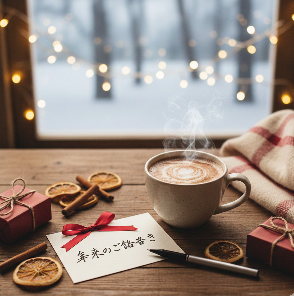 年末のご挨拶_京都の占い師清蓮珀